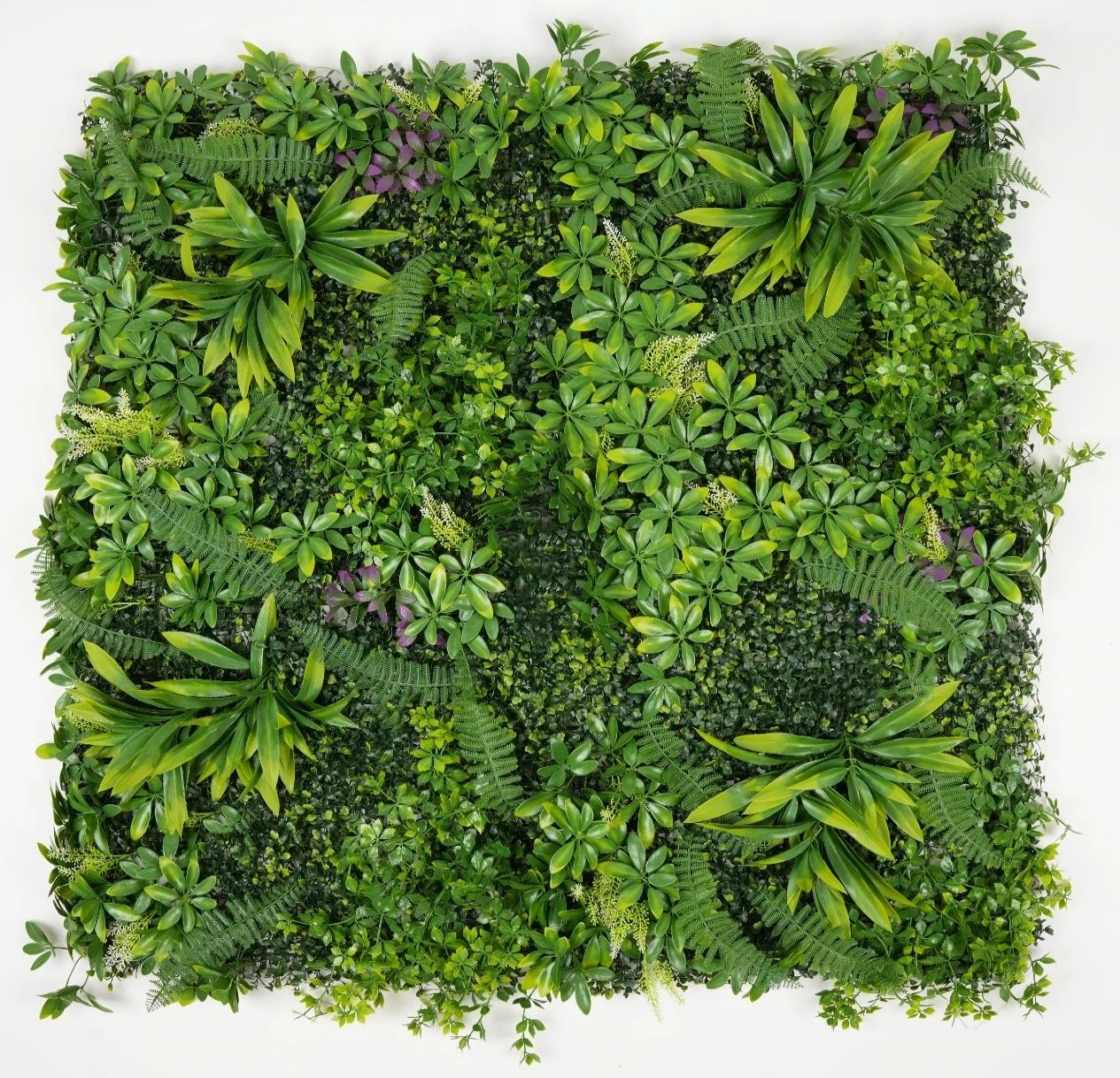 Green wall 100cmx100cm With Mix Green Leaves
